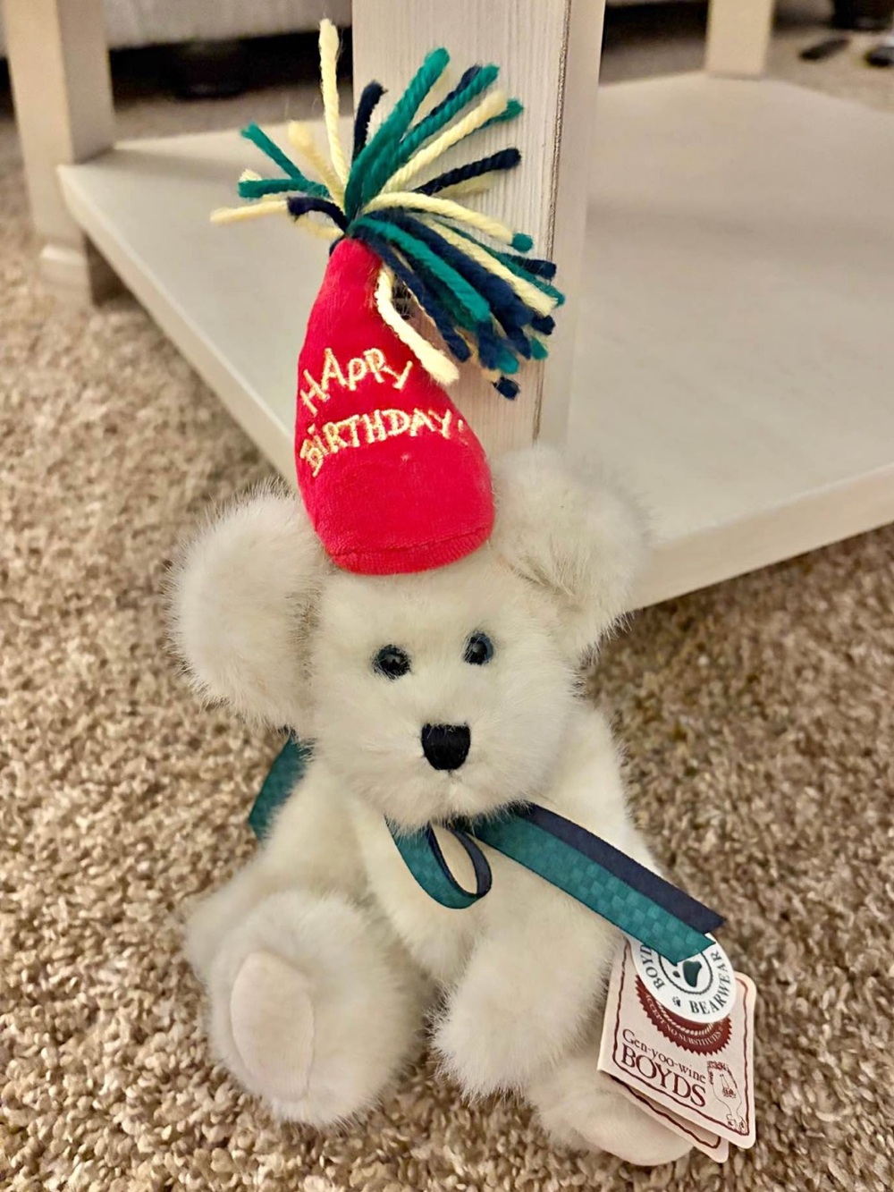 Boyds Bear Collectible (Birthday Bear)